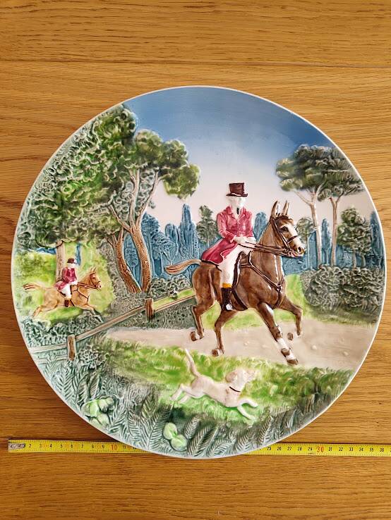 1930/1950 Plate Marked Lu on the back 3728 dv LU Germany?
