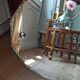 Miroir octogonal biseauté vintage