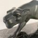 Secondo, Art Deco Panther, 1930, Bronze with Marble Base