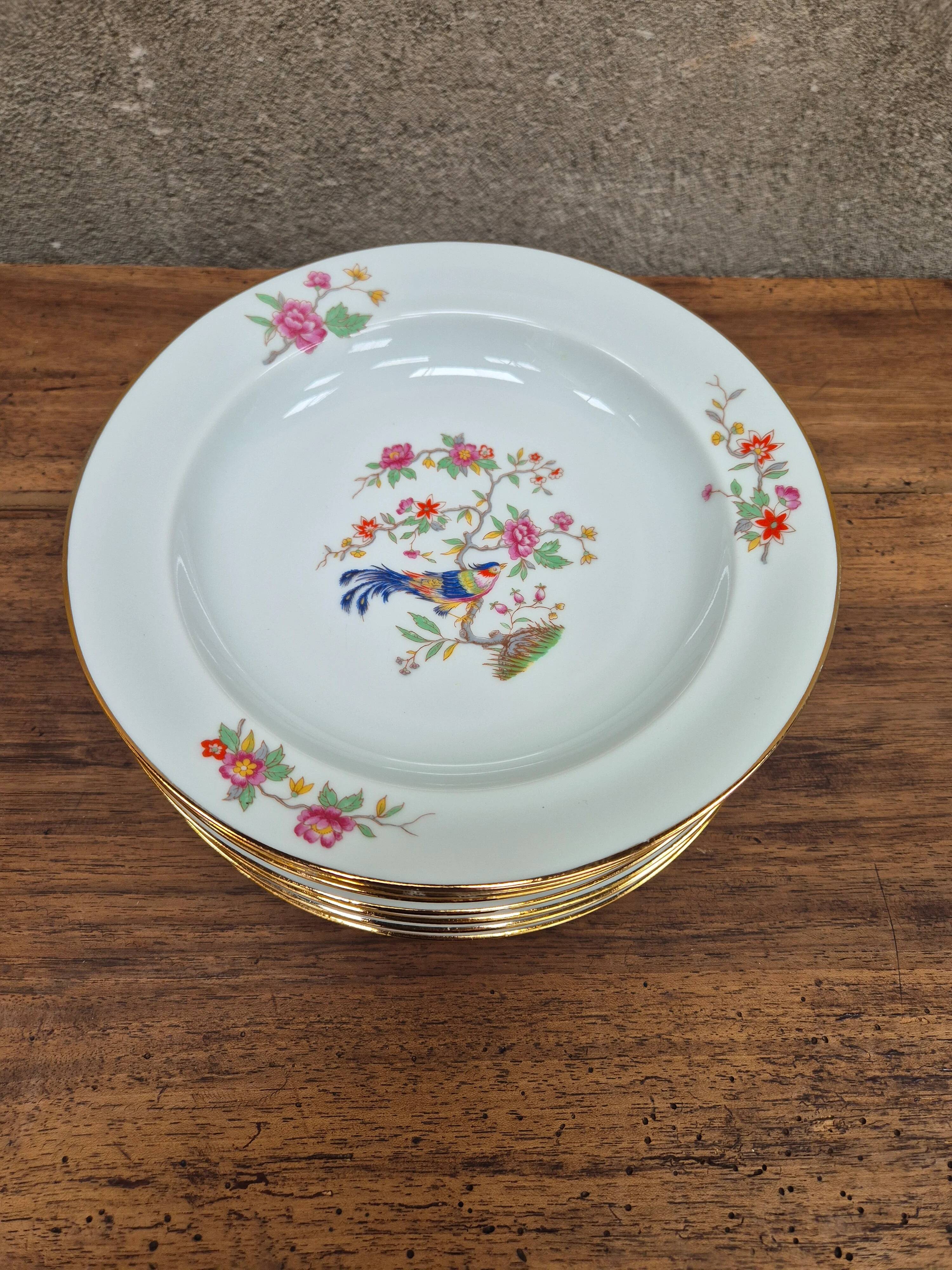 Limoges porcelain tableware