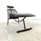 Chaise longue vintage à la manière de René Herbst, 1990