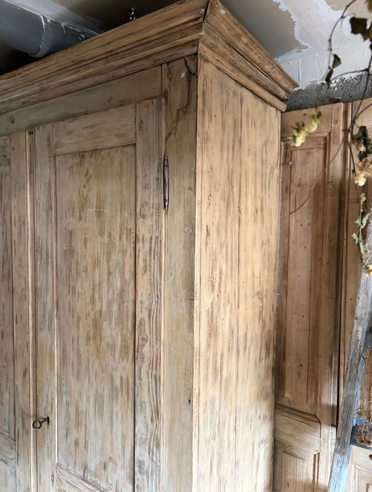 Old country wardrobe