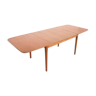 Vintage dining table butterfly extensions, Scandinavian L134-230cm