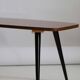 Vintage coffee table made of European beech wood, 1960s.