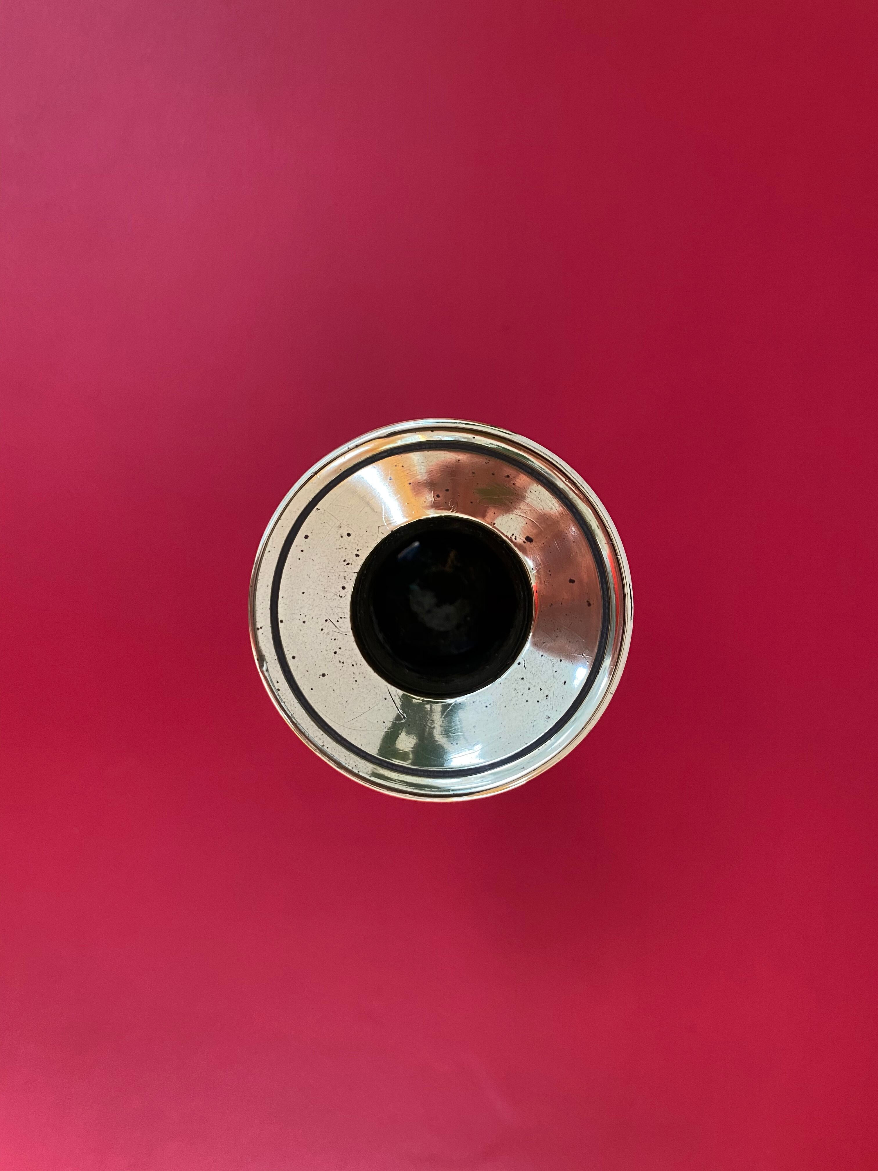 Brass candlestick candle holder