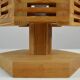 Pine table lamp by Pelle Snickare, Sweden, 1970s