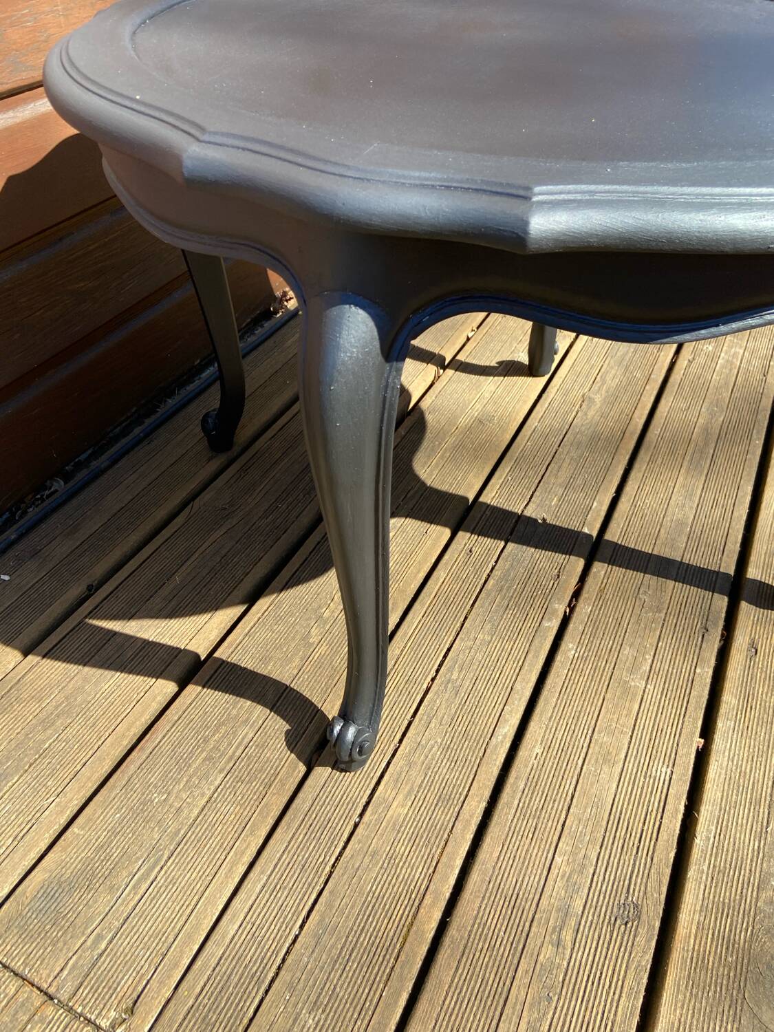 Revamped Louis XV style coffee table