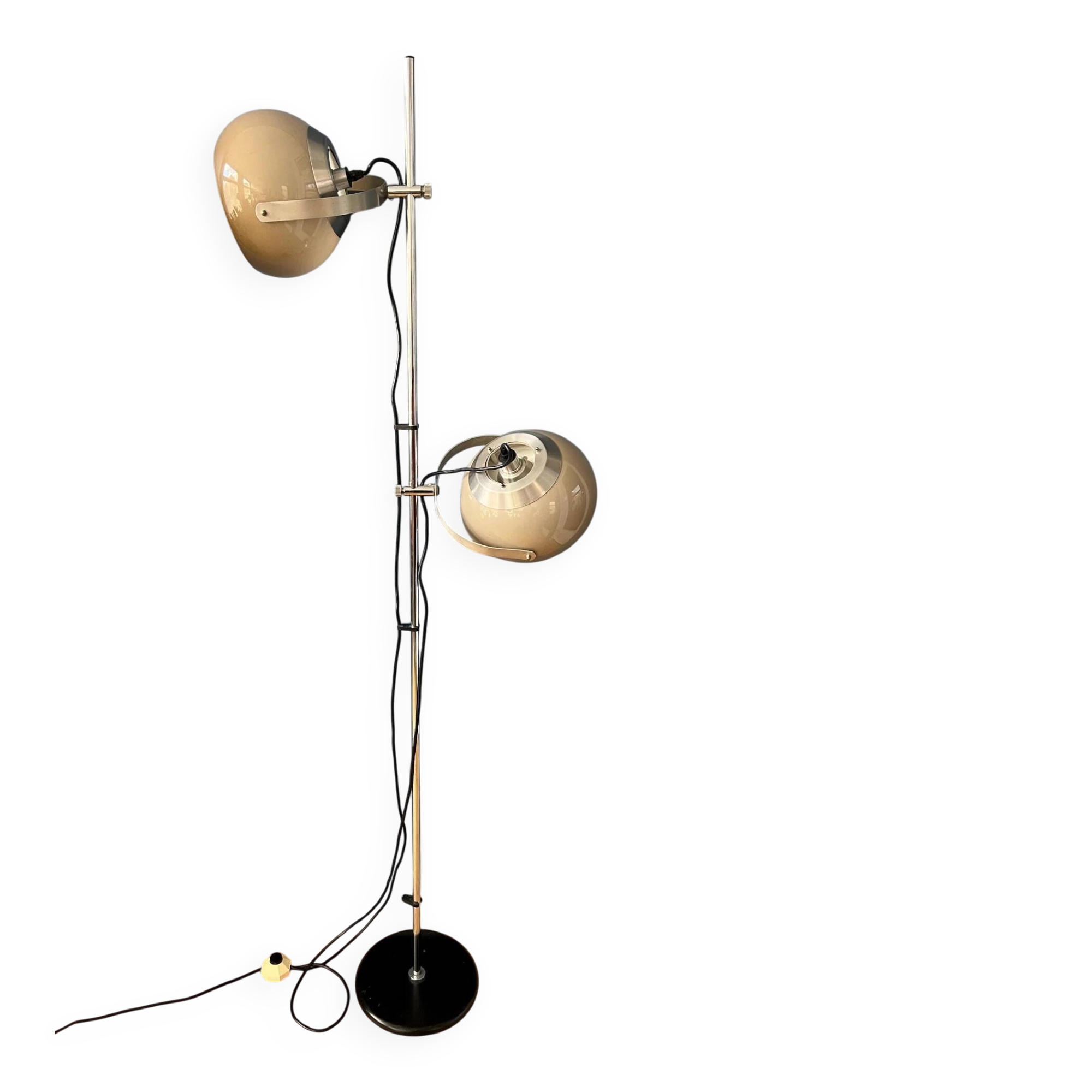 Mid-century space age mushroom floor lamp by Hala