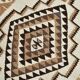 Beige & Taupe Vintage Runner Rug For Hallway, 93x227 Cm