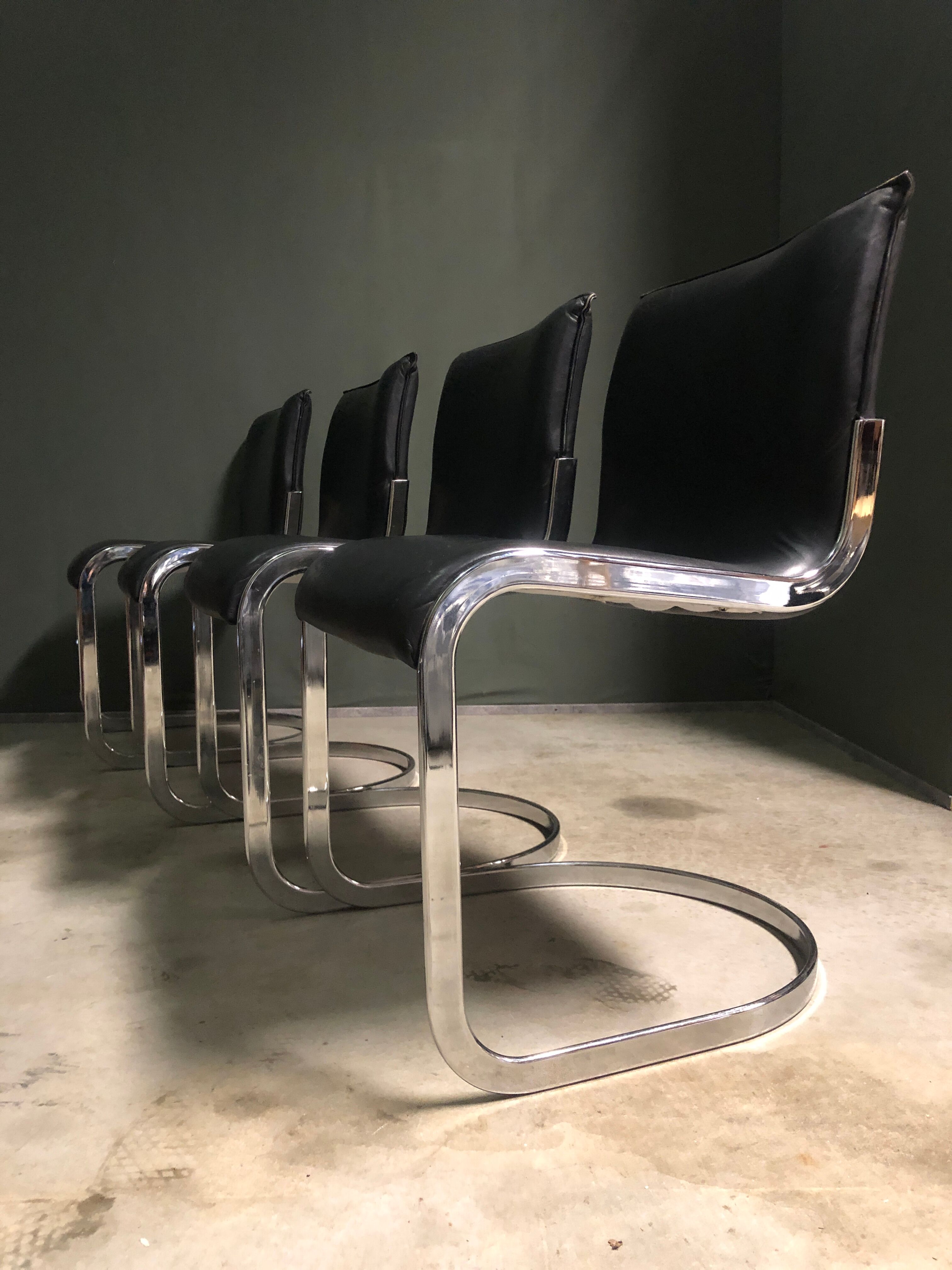 4 dining chairs 1980