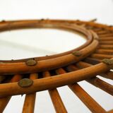 Ortf rattan sun mirror