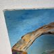 Oil on panel Etretat