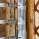 Rattan leg bed 1960