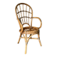 Fauteuil en rotin vintage