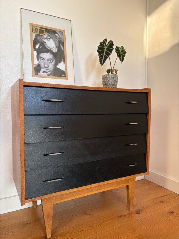 Grande Commode vintage / 4 tiroirs