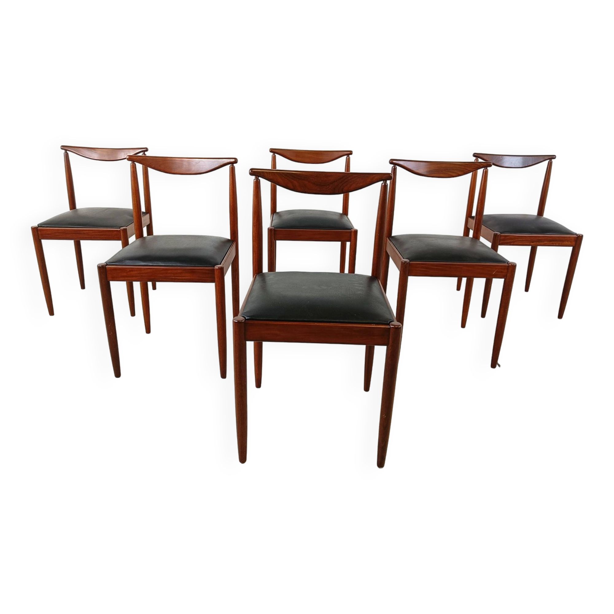 Mid century scandinavian dining chairs, 1960s