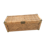 Rectangle wicker malle