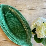 Vintage XL fish-shaped dish - Sarreguemines