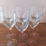 Set of 6 Luminarc France glasses
