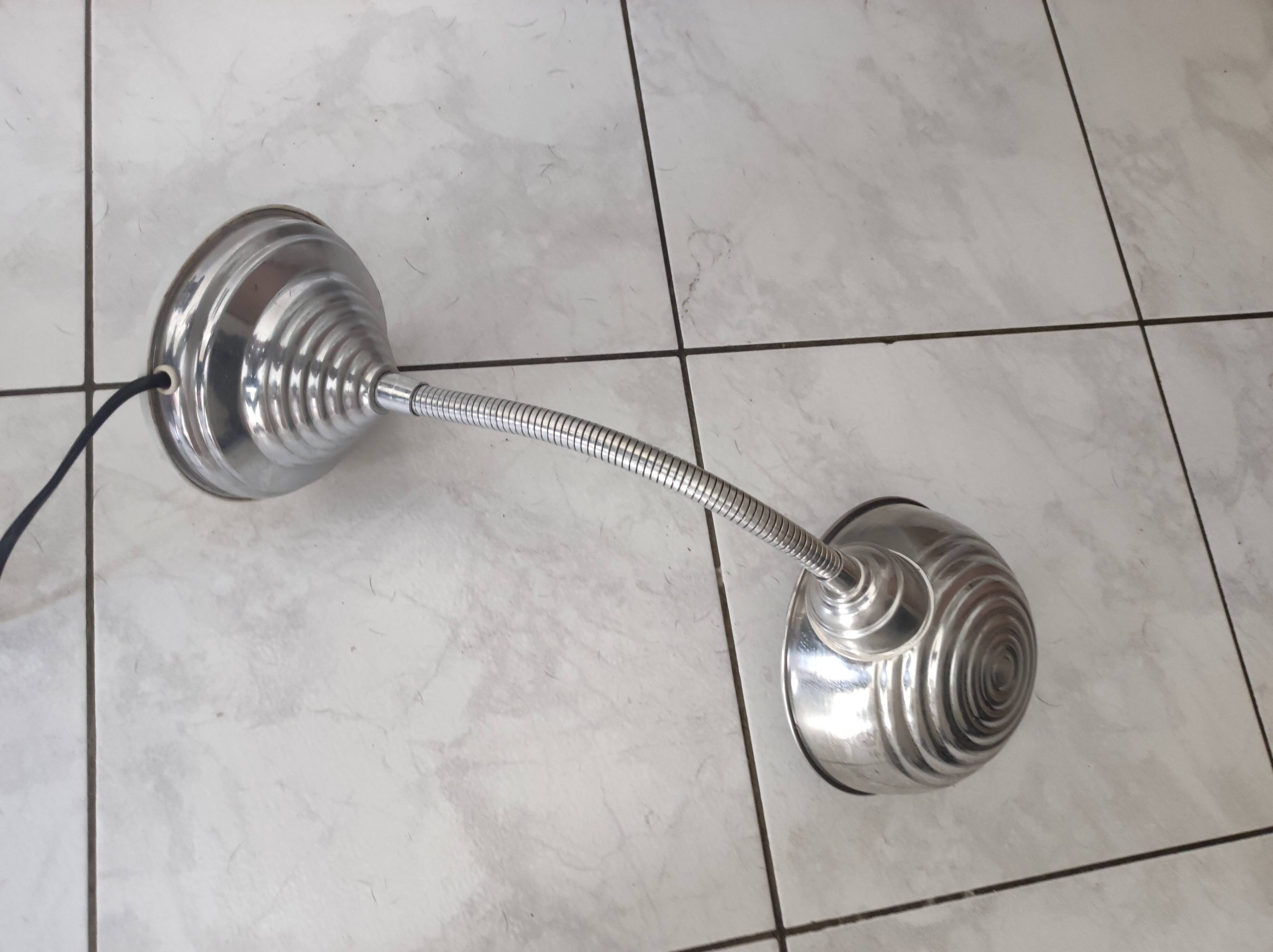 Desk lamp articulated workshop vintage art deco