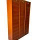 Vintage 1960s/1970s Filing Cabinet with 3 Curtains