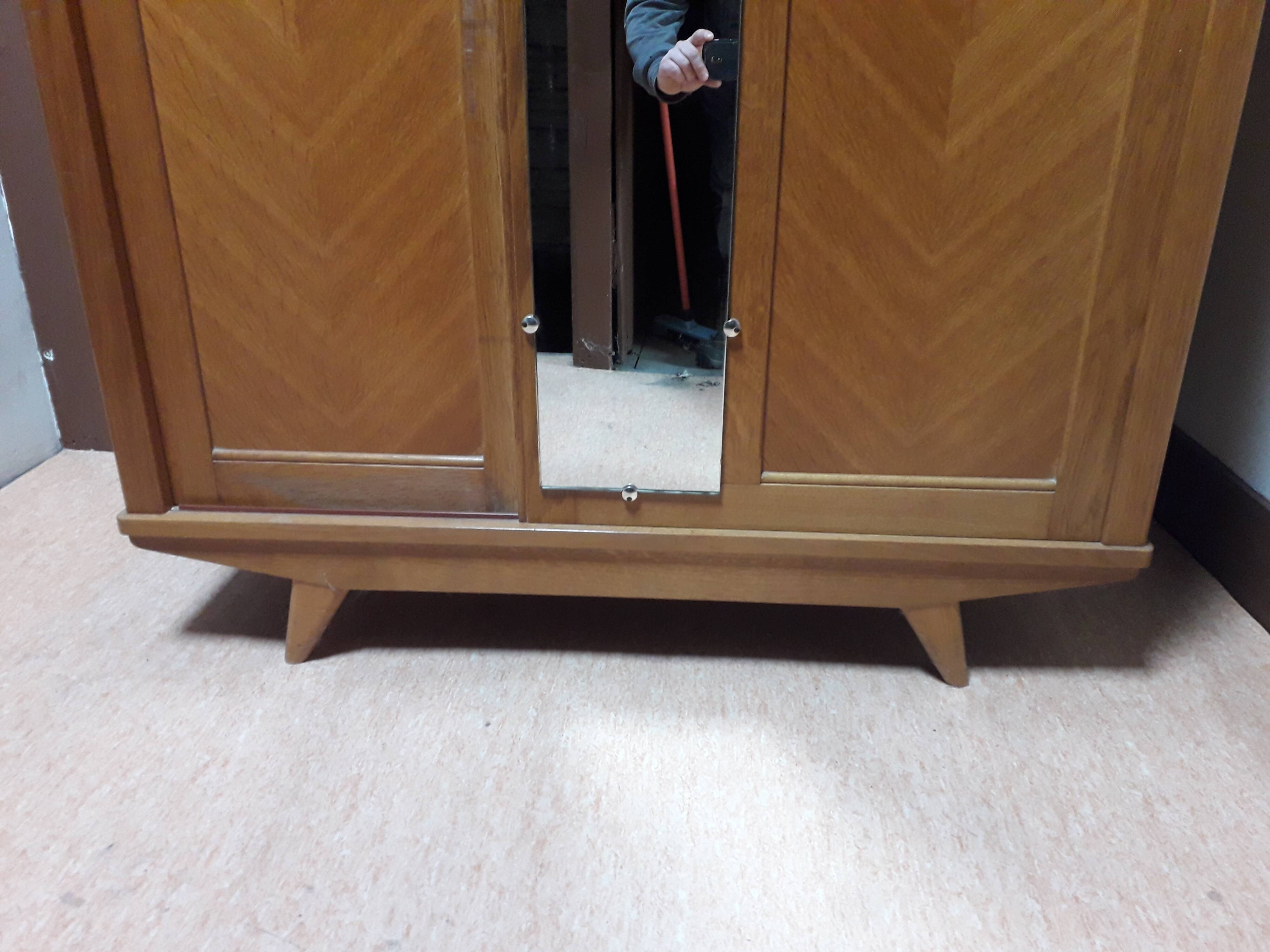 Vintage cabinet feet compass