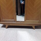 Vintage cabinet feet compass