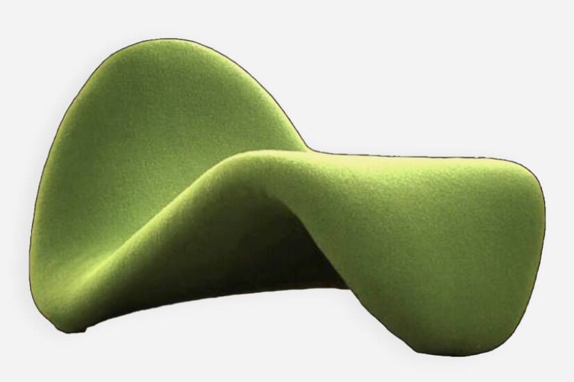 Fauteuil design Pierre Paulin, Siege 577