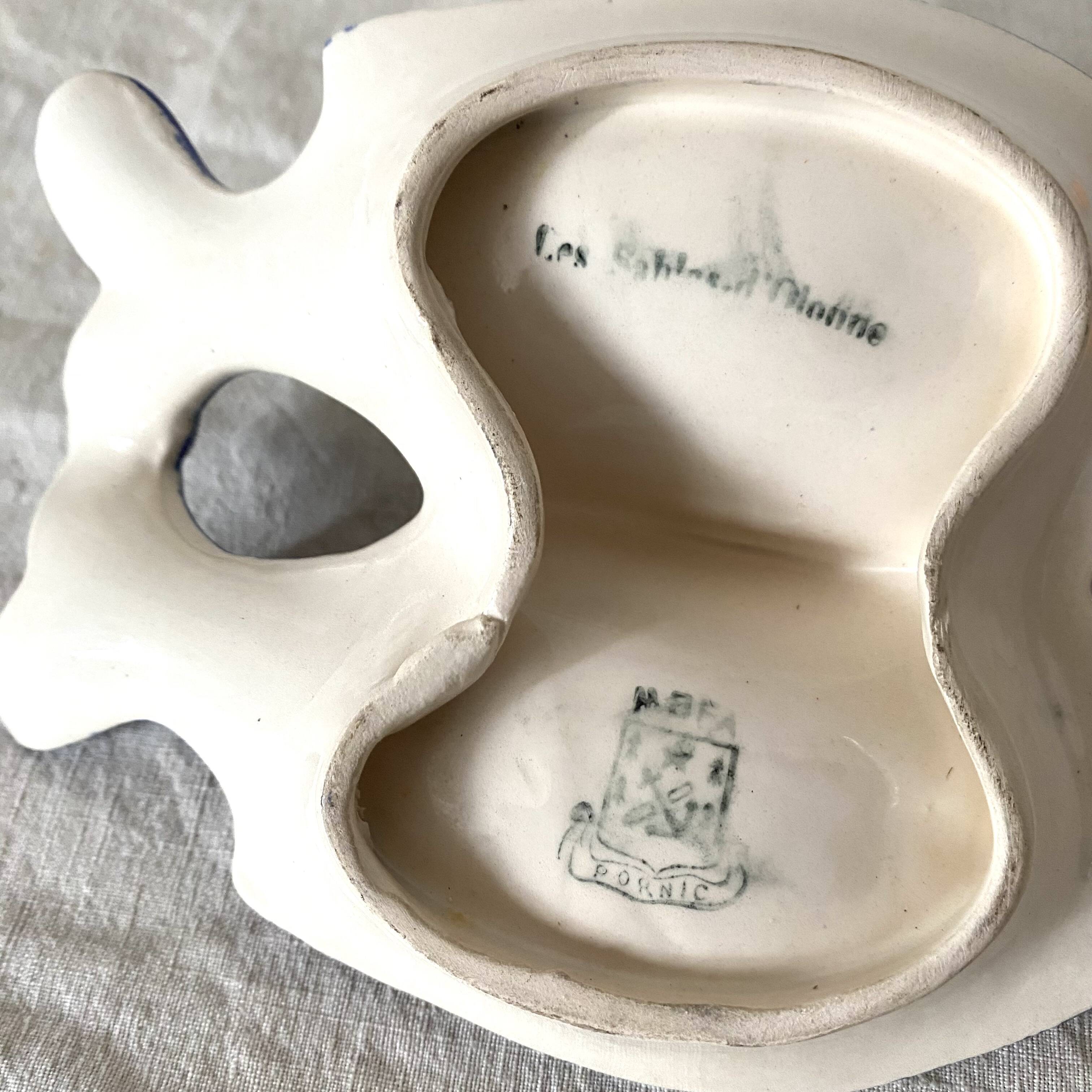 Fish salt and pepper shaker MBFA Pornic