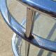 1970s chrome metal serving cart