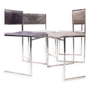 Lot De 4 Chaises style willy rizzo