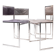 Set of 4 Chairs style  Willy Rizzo