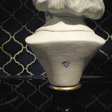 Bust limoges XlX century-signed