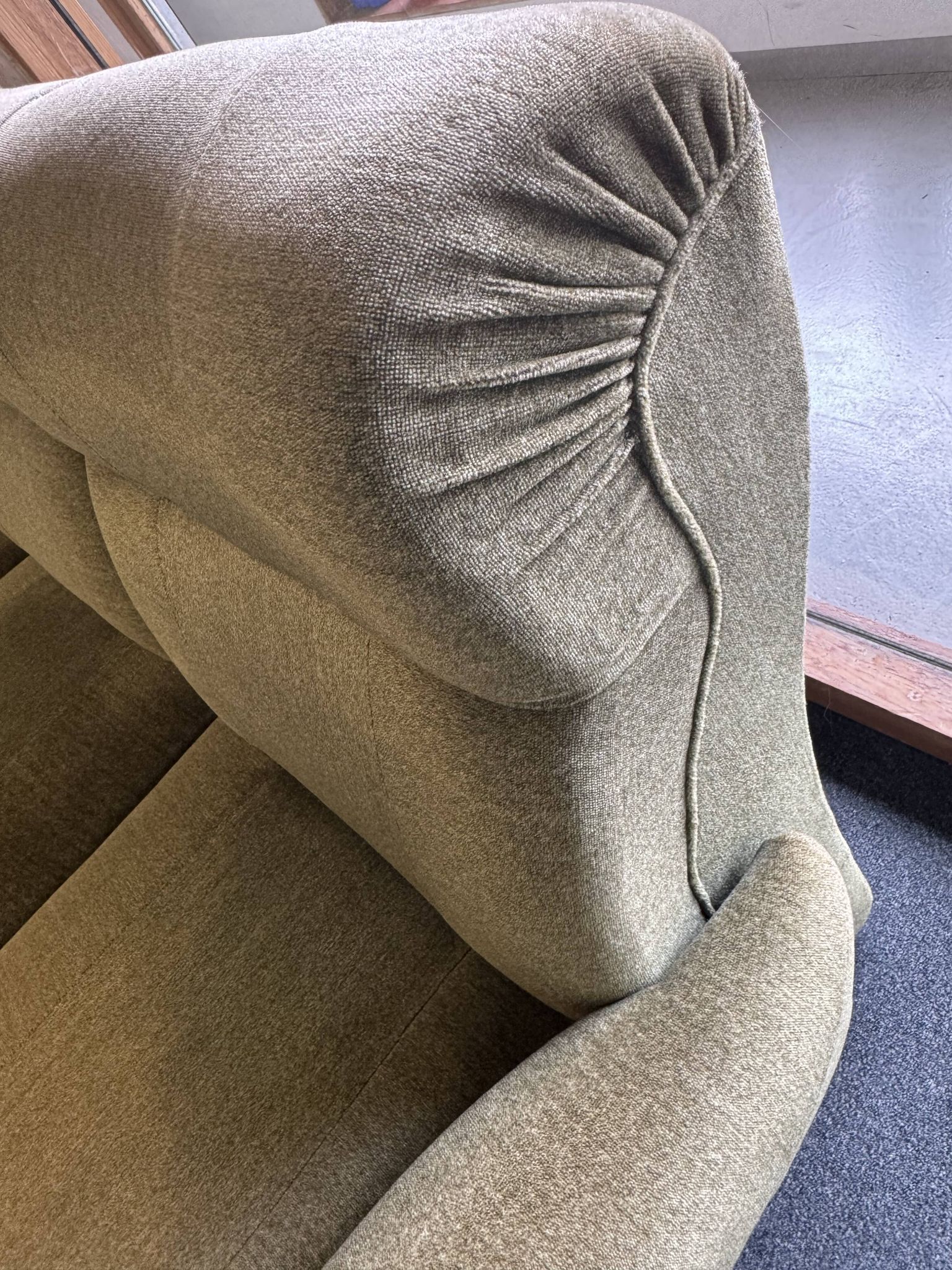 Vintage Rokke Velvet Modular. Sofa