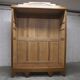 Art Deco oak sculpted wardrobe - Flemish workshop circa 1930