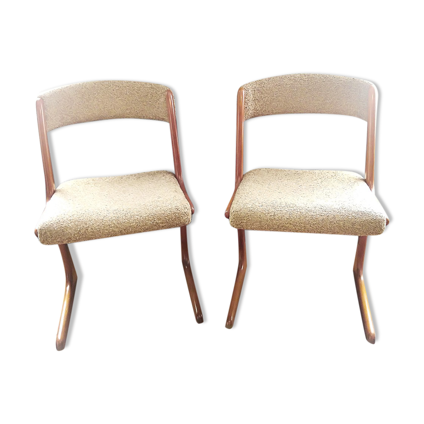 Pair of 1960s Jerk chairs