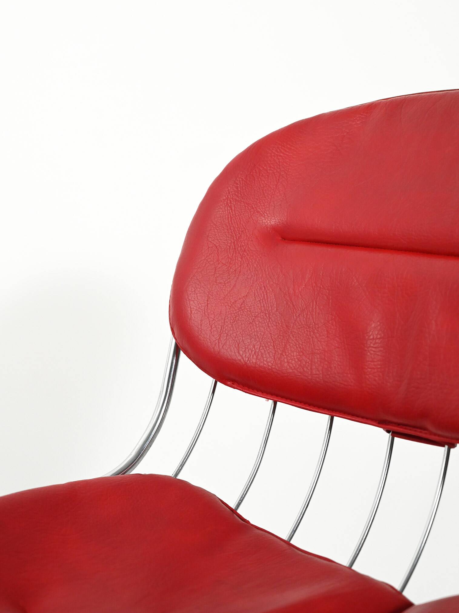Cantilever chairs in Rinaldi style Italy 1970s