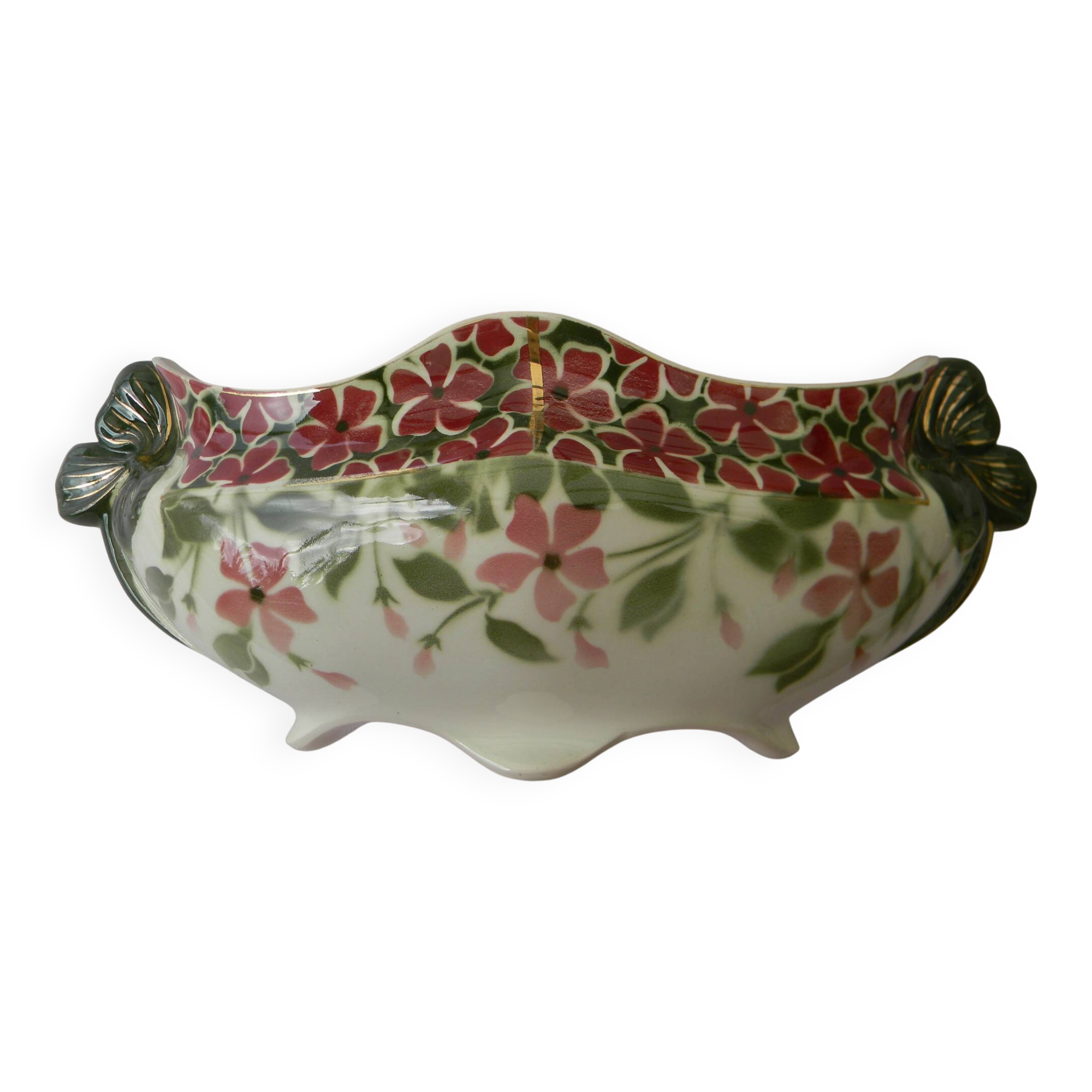 Earthenware planter KG LUNEVILLE. Pervenche model.