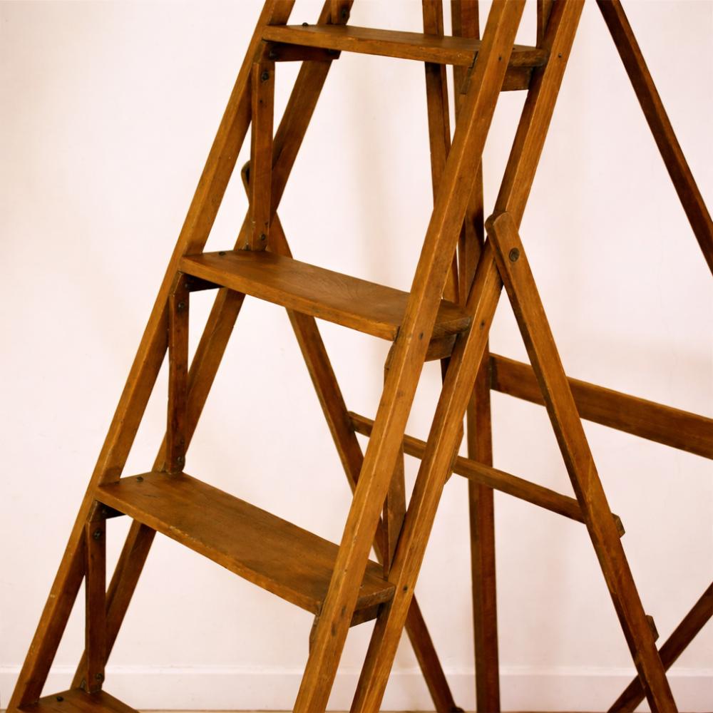 Antique Spanish Wooden Ladder