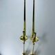Pair of Wall Candle holder Skultuna Sweden 1970 Pierre Forsell 1607 vintage