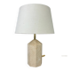 Travertine lamp, 1980s