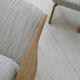 Fauteuil inclinable et repose-pieds par Alf Svensson