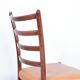 Ensemble de 6 chaises à repas Johannes Andersen, années 1960