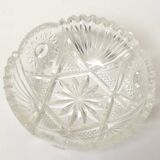 Chiseled glass cups