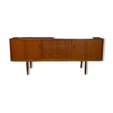 Enfilade scandinave vintage, enfilade en teck des an