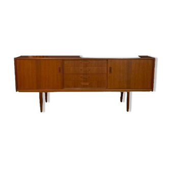 Vintage Scandinavian sideboard, vintage teak sideboard