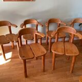 Set of 6 "Team 7" design chairs