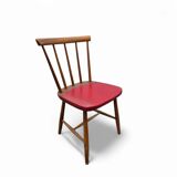 4 chaises à fuseaux des années 1960