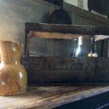 Bottle wooden rack