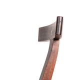 Set of 4 Scandinavian chairs in solid Elm, model T in the style of Olavi Hannin.